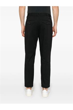 Black cotton blend  trousers PT TORINO | CORSRBB30REWVD050990